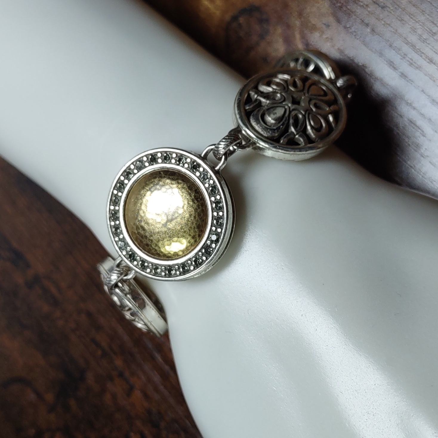 Brighton TwoTone Reversible Bracelet